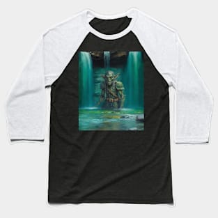 Elder Goblin Of The Waterfalls Baseball T-Shirt